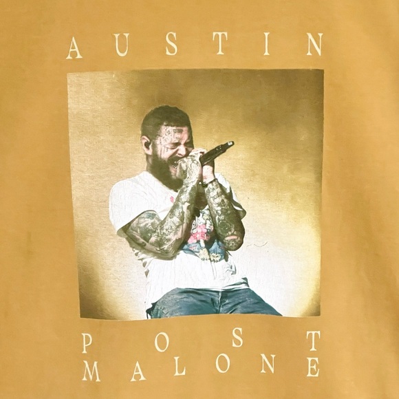 Post Malone 2023 Austin If Ya’ll Weren’t Here I’d Be Crying Tour T Shirt Adult S - Picture 4 of 9